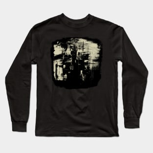 Lace and Gold (Inverted City) Long Sleeve T-Shirt